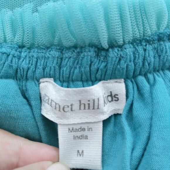 Garnet Hill Kids Blue Tulle Skirt Size M - Picture 8 of 8